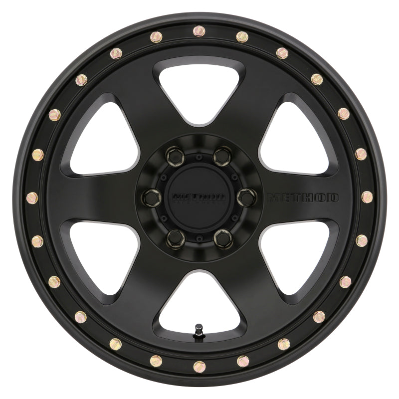 Method MR310 Con6 18x9 +18mm Offset 6x5.5 106.25mm CB Matte Black Wheel
