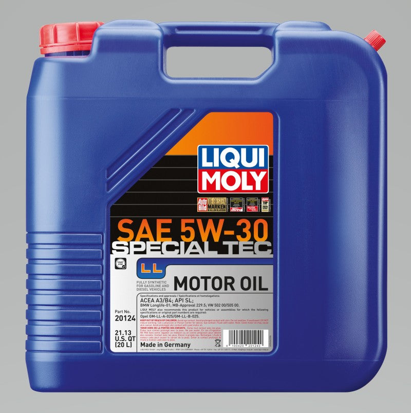 LIQUI MOLY 20L Special Tec LL Motor Oil 5W30