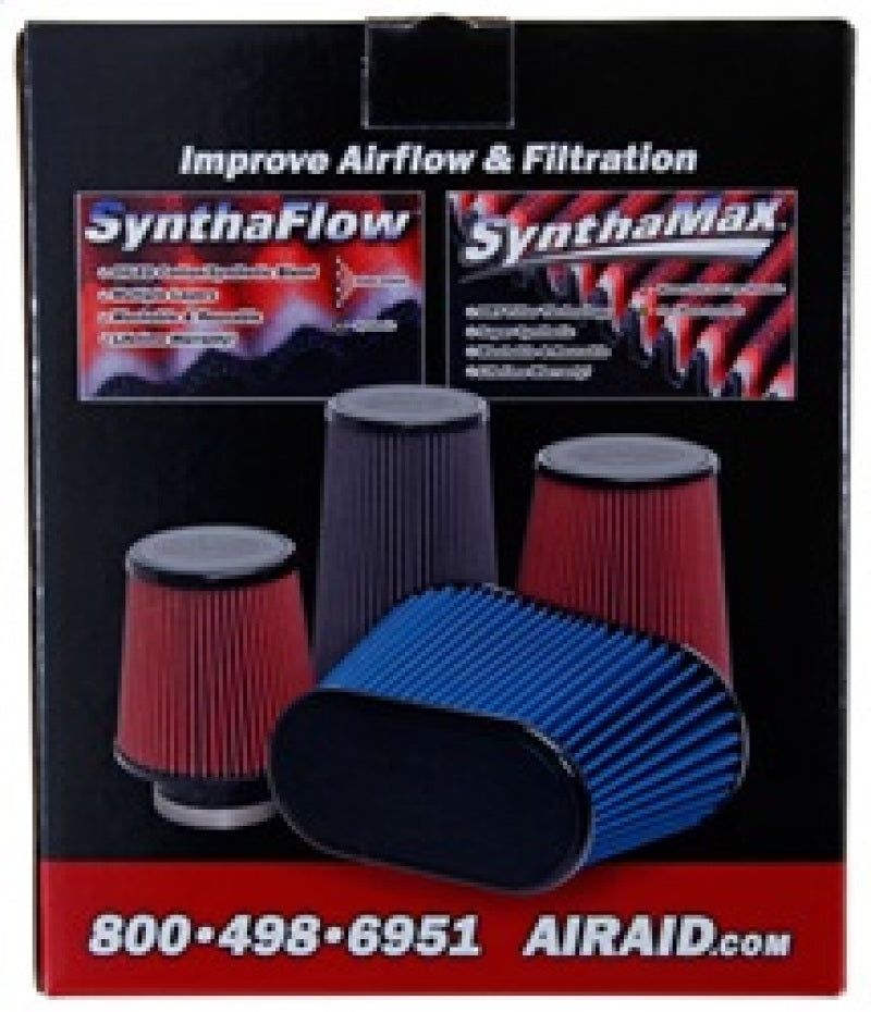 Airaid Replacement Filter Element for 3in Concept II - Dry / Red Media