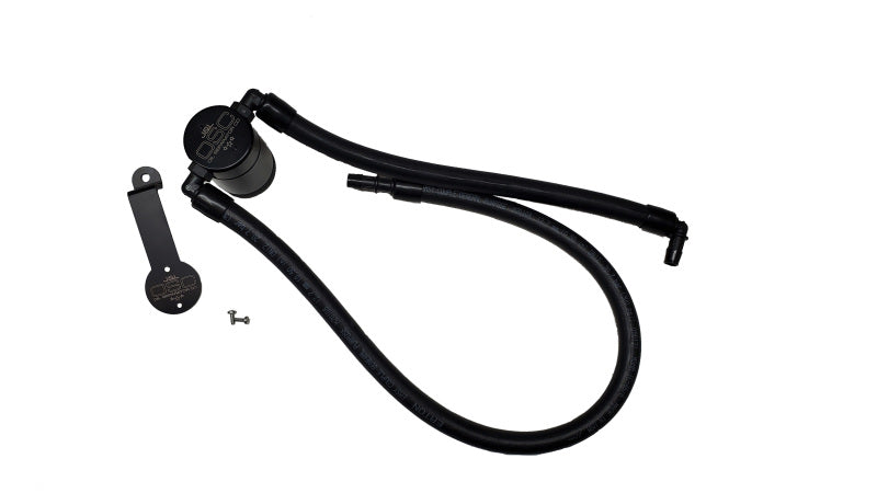 J&amp;L 2021-2022 Jeep Wrangler 392 Oil Seperator 3.0 Passenger Side - Black Anodized