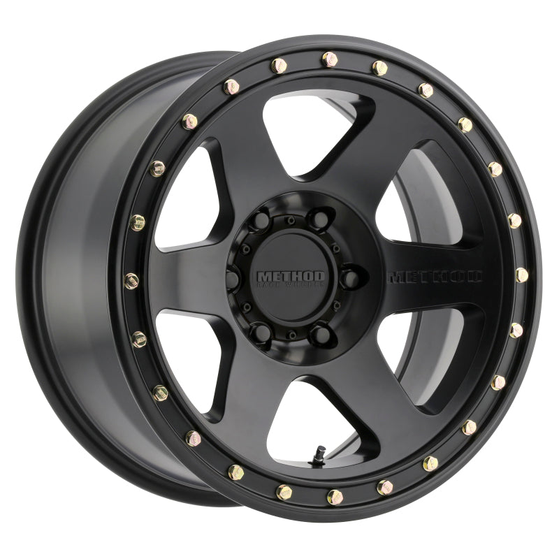 Method MR310 Con6 18x9 +18mm Offset 6x5.5 106.25mm CB Matte Black Wheel