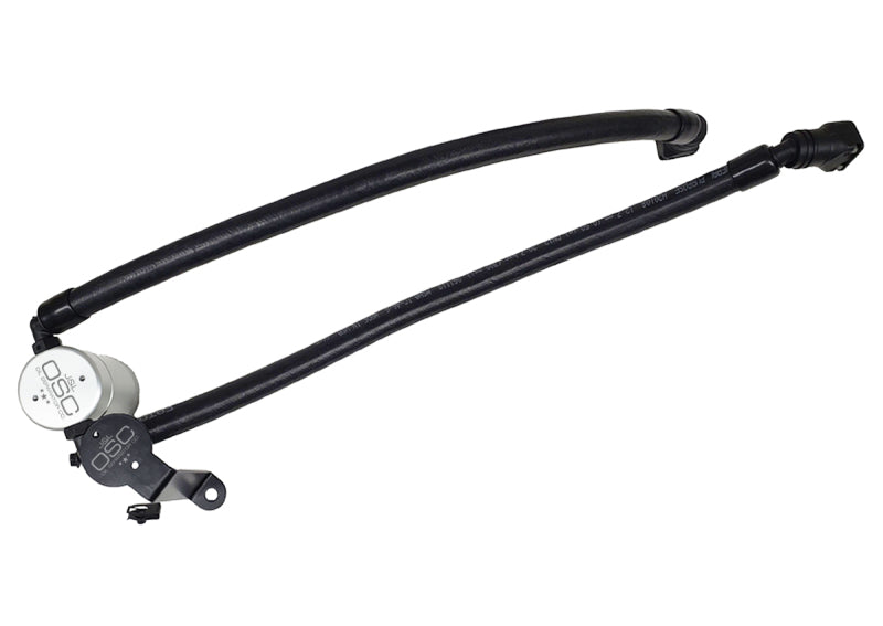 J&amp;L 2020-2022 Ford Explorer 3.0L EcoBoost Oil Separator 3.0 Passenger Side - Clear Anodized