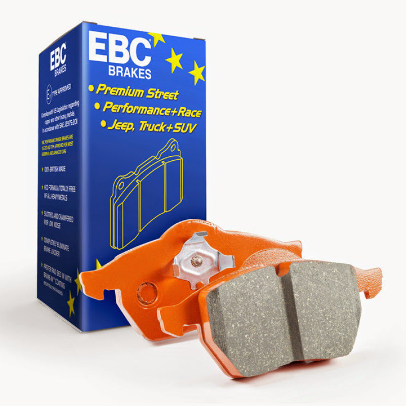 EBC 2016+ Mercedes-Benz GLE43 AMG (Coupe) 3.0L Twin Turbo Orangestuff Front Brake Pads