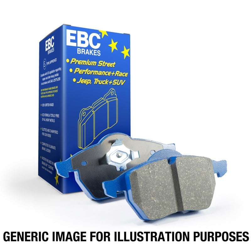 EBC 07-11 Acura CSX (Canada) 2.0 Type S Bluestuff Rear Brake Pads