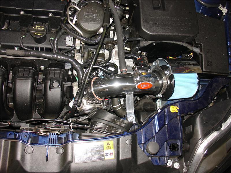 Injen 12 Ford Focus 2.0L 4cyl Polished Air Intake w/MR Tech, Web Nano-Fiber Dry Filter & Heat Shield