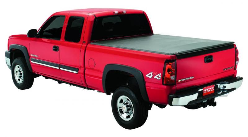 Lund 16-17 Nissan Titan XD (6.5ft. Bed w/o Titan Box) Genesis Tri-Fold Tonneau Cover - Black
