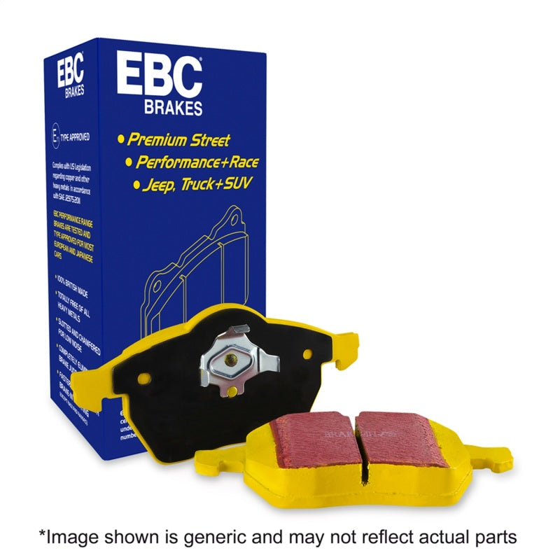 EBC 13+ BMW X1 3.0 Turbo (35i) Yellowstuff Rear Brake Pads