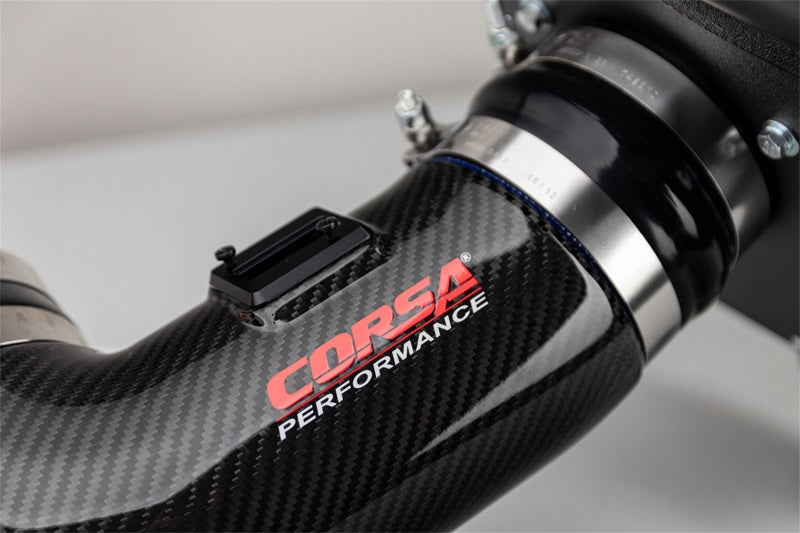 Corsa 17-21 Chevrolet Camaro ZL1 Carbon Fiber Air Intake w/ MaxFlow 5 Oil Filtration