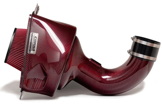 Corsa 14-19 Chevy Corvette 6.2L (Non Z06) Closed Box Air Intake w/ DryTech Filter-Carbon Fiber