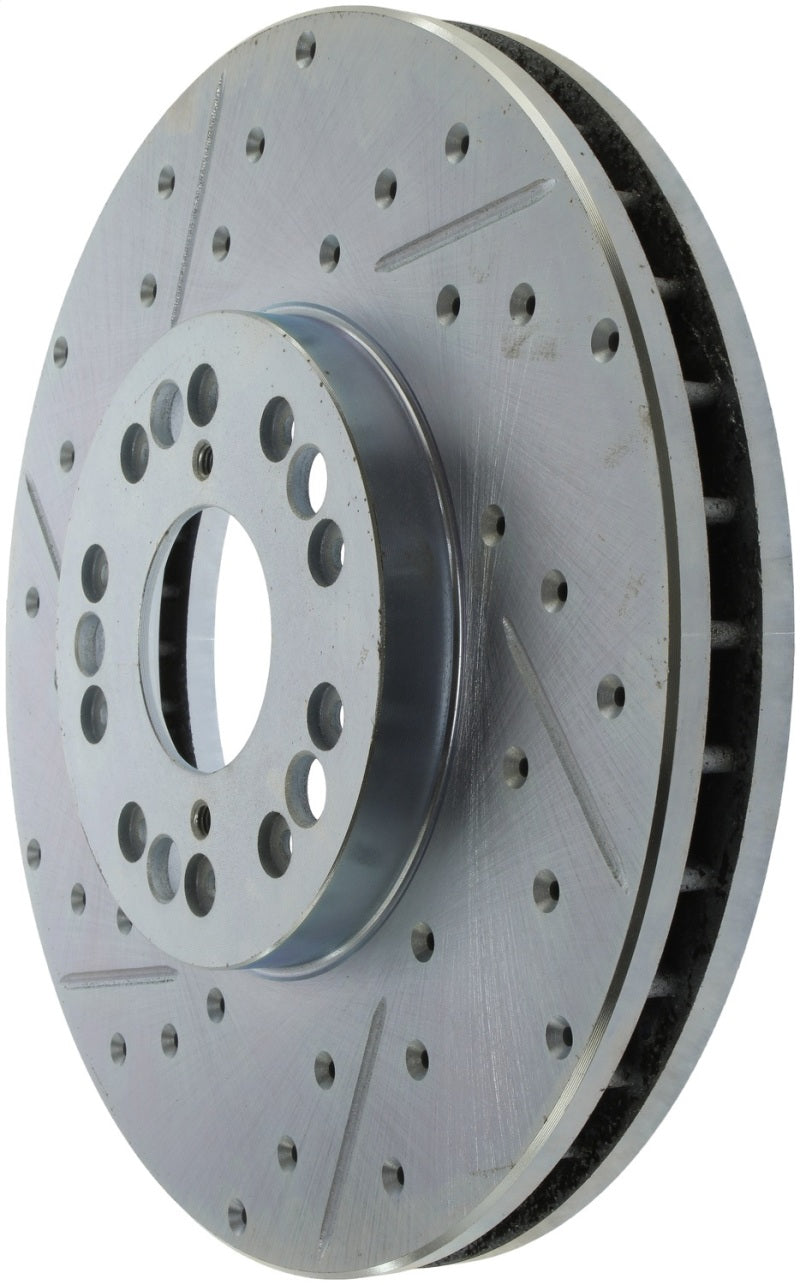 StopTech 01-05 Lexus IS300 / 02-10 Lexus SC430 Sport Slotted & Drilled Front Right Rotor