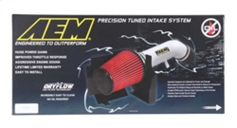 AEM 03-04 Honda Accord 2.4L L4 Silver Cold Air Intake