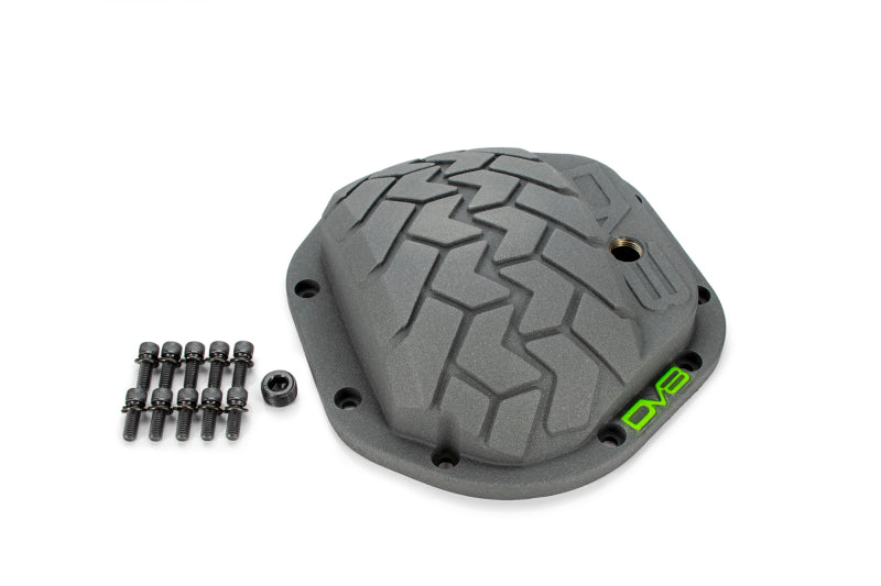 DV8 Offroad HD Dana 44 Diff Cover Cast Iron Gray Powdercoat