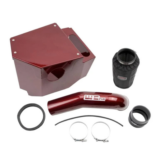 Wehrli 20-22 Chevrolet 6.6L L5P Duramax 4in Intake Kit - Red