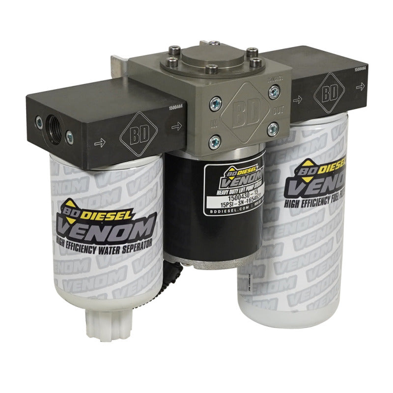 BD Diesel 98.5-02 Dodge Cummins (5.9L) Venom Fuel Lift Pump w/ Filter & Separator
